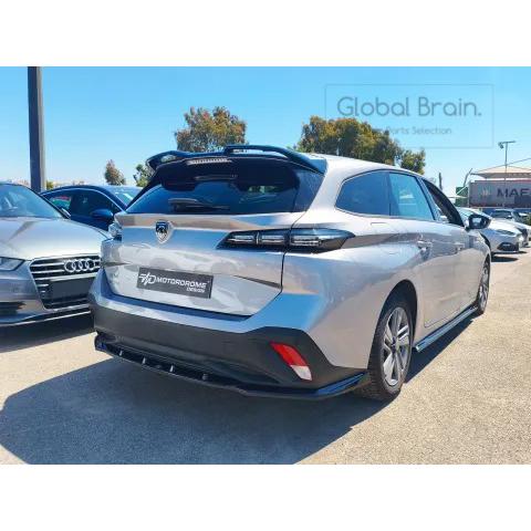 美品‼️2017 プジョー308 GTブルーHDi リアバンパー T9AH01 PEUGEOT（プジョー） 308 SW GT/ アリュール P51 リア ディフューザー