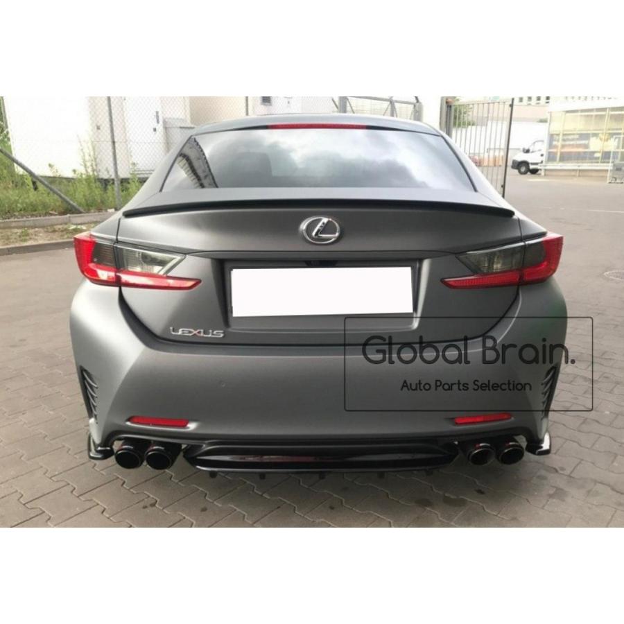 レクサス（LEXUS） RC リア トランク スポイラー : Global Brain