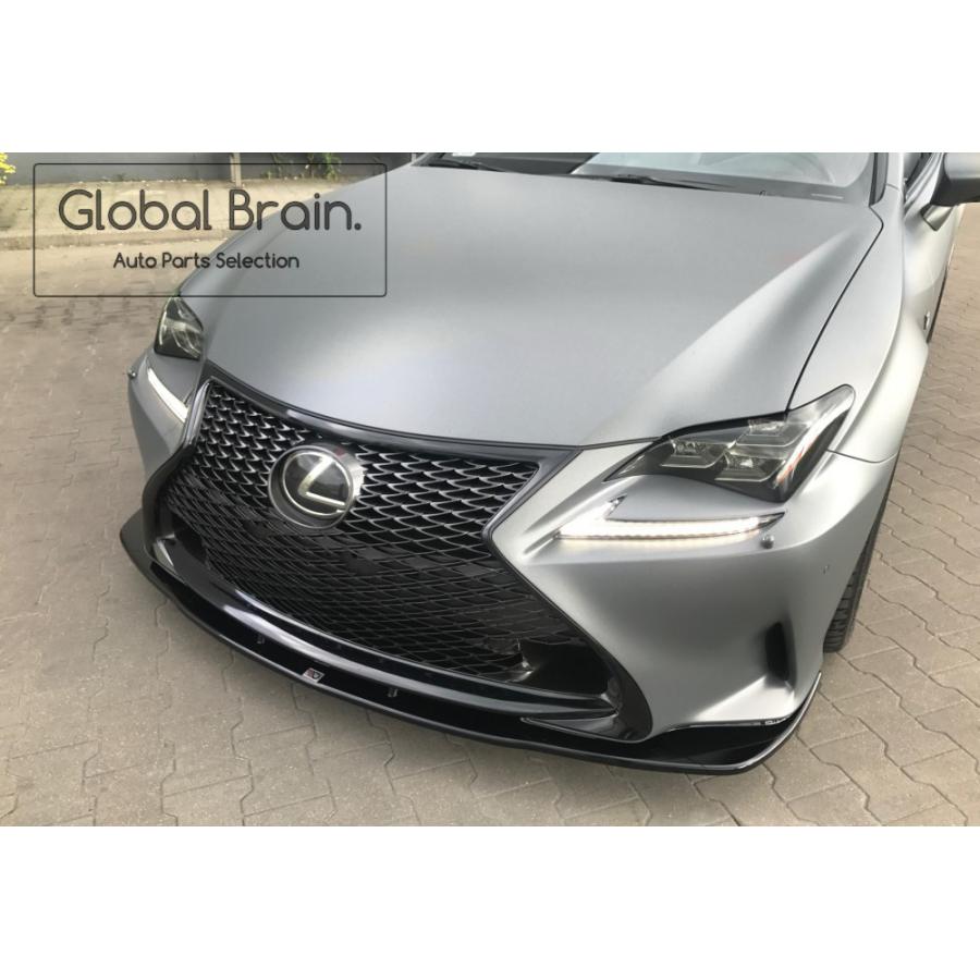 レクサス（LEXUS） RC Fスポーツ フロント バンパー リップ スポイラー