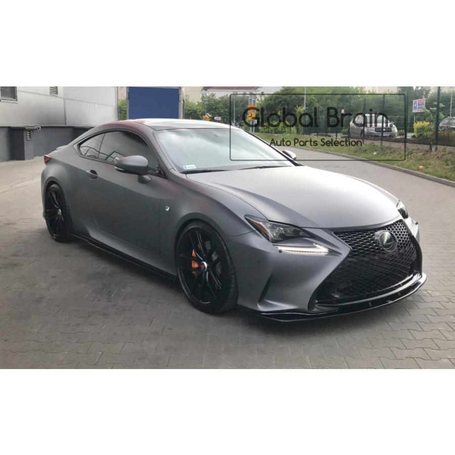 レクサス（LEXUS） RC Fスポーツ フロント バンパー リップ スポイラー
