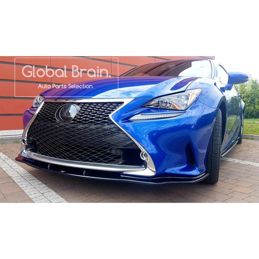 2点セットレクサス RC フロントリップスポイラー FスポーツRC300h350 レクサス RC フロントリップスポイラー スポイラー LEXUS F