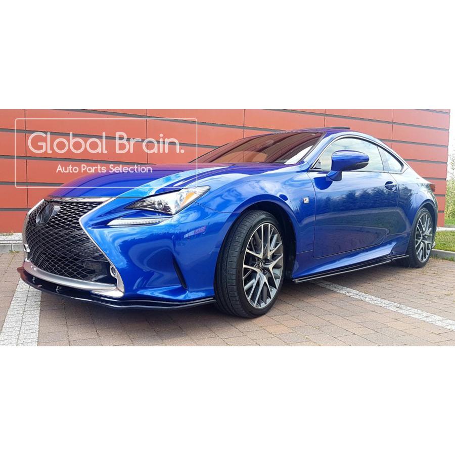 2点セットレクサス RC フロントリップスポイラー FスポーツRC300h350 レクサス RC フロントリップスポイラー スポイラー LEXUS F