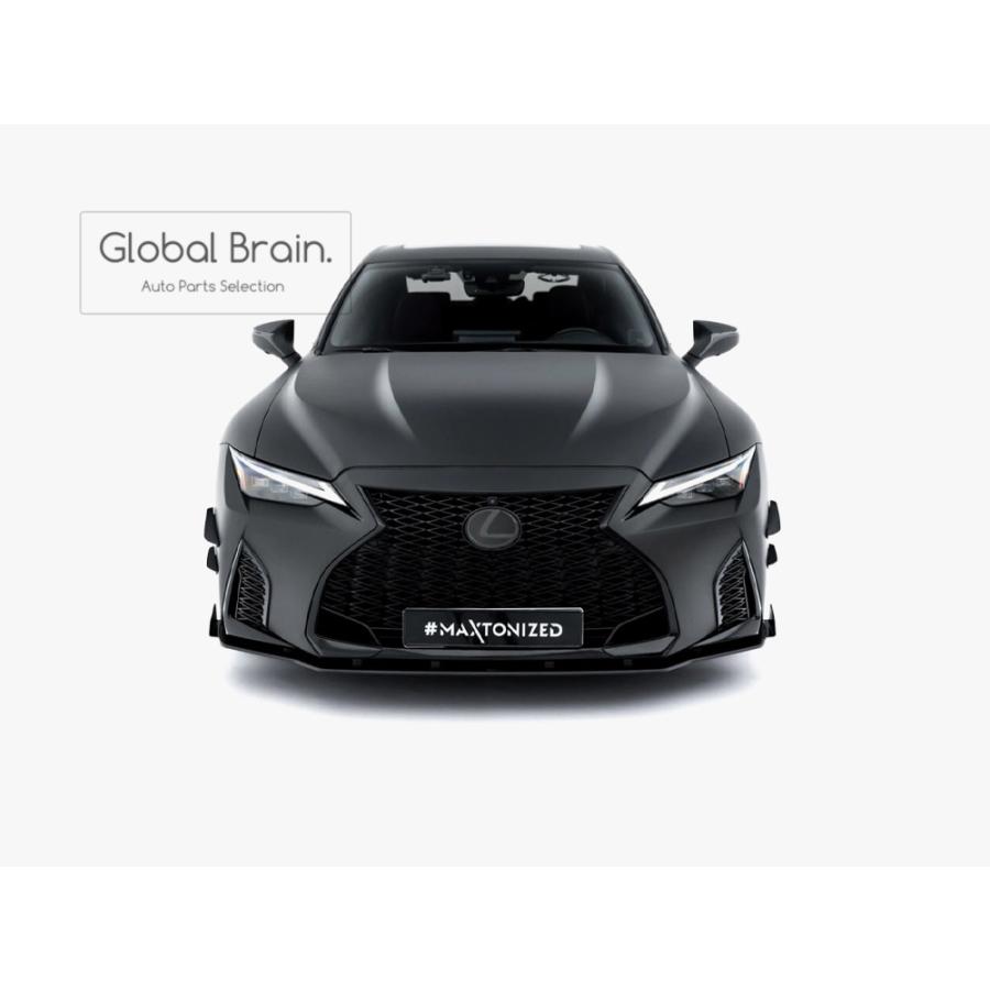 レクサス（LEXUS） IS500 Fスポーツ フロント リップ スポイラー＋
