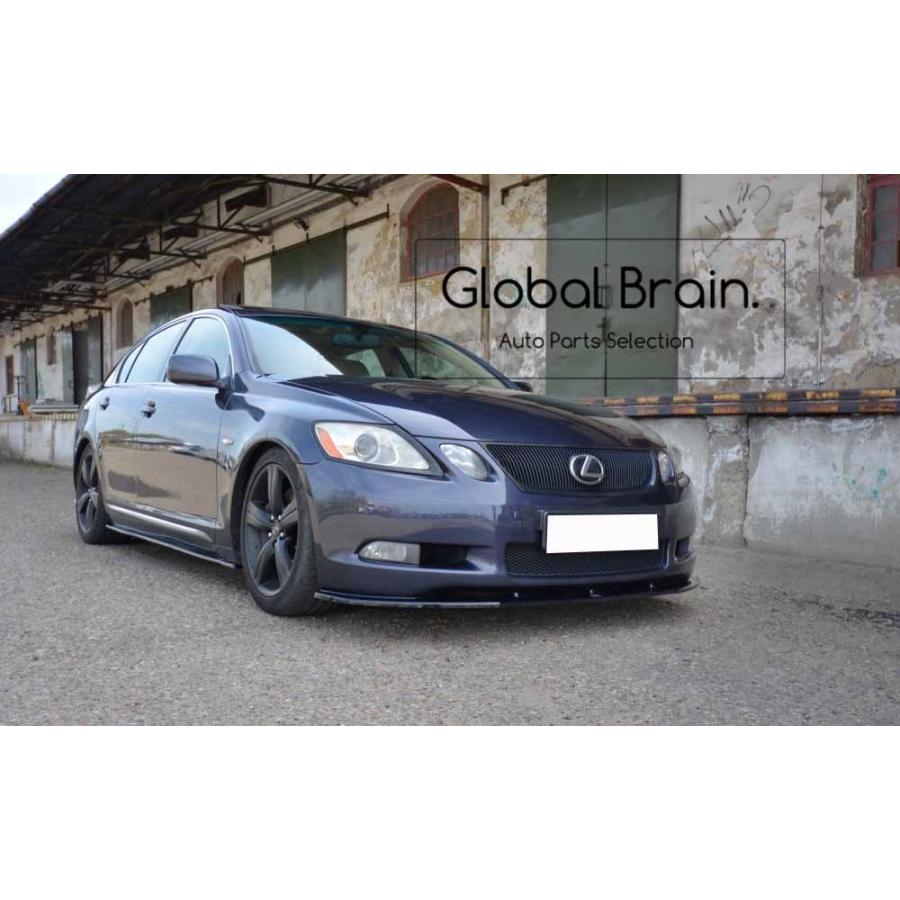 レクサス（LEXUS） GS 前期 19系 フロント バンパー リップ スポイラー