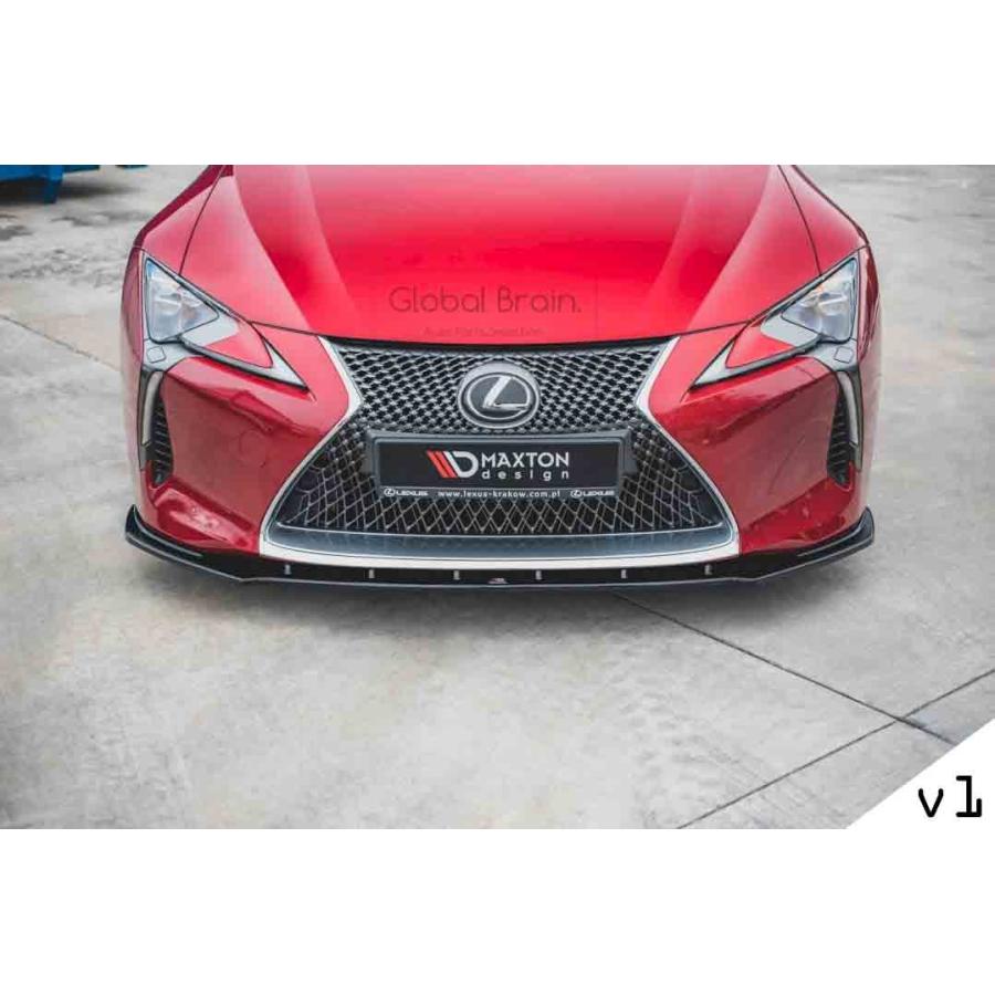 メルLEXUS ＬＣ５００フロントスポイラー、サイドステップ2点セット M'z SPEED 【M's】レクサスLC LC500/LC500h (2017/4 -) サイド