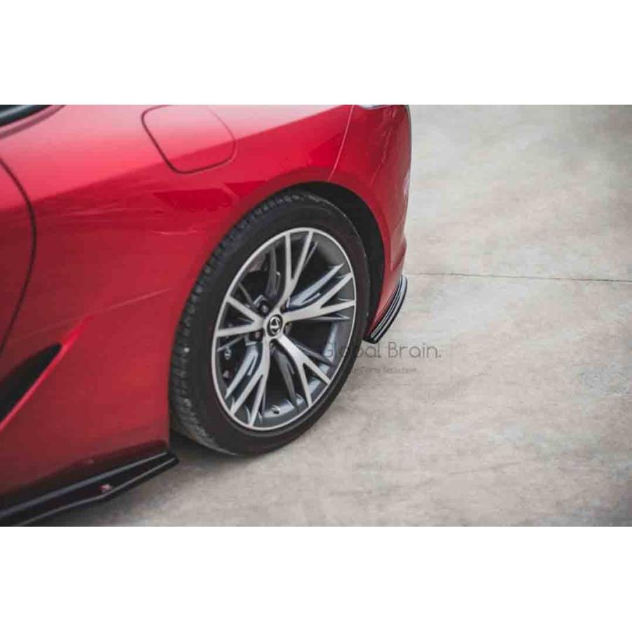 レクサス（LEXUS） LC500 リア サイド スプリッター スパッツ