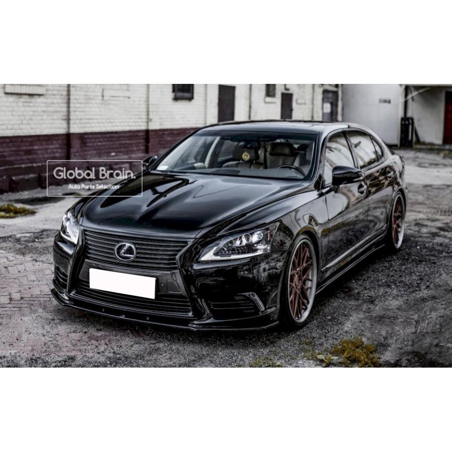 Ls レクサス LS 後期 XF40 フロント リップ スポイラー : Global Brain - 通販 - Yahoo!ショッピング