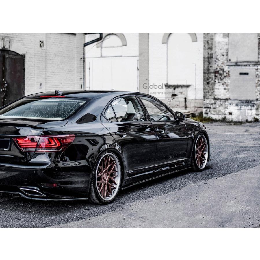 レクサス（LEXUS） LS 後期 XF40 ロング サイド スカート カバー