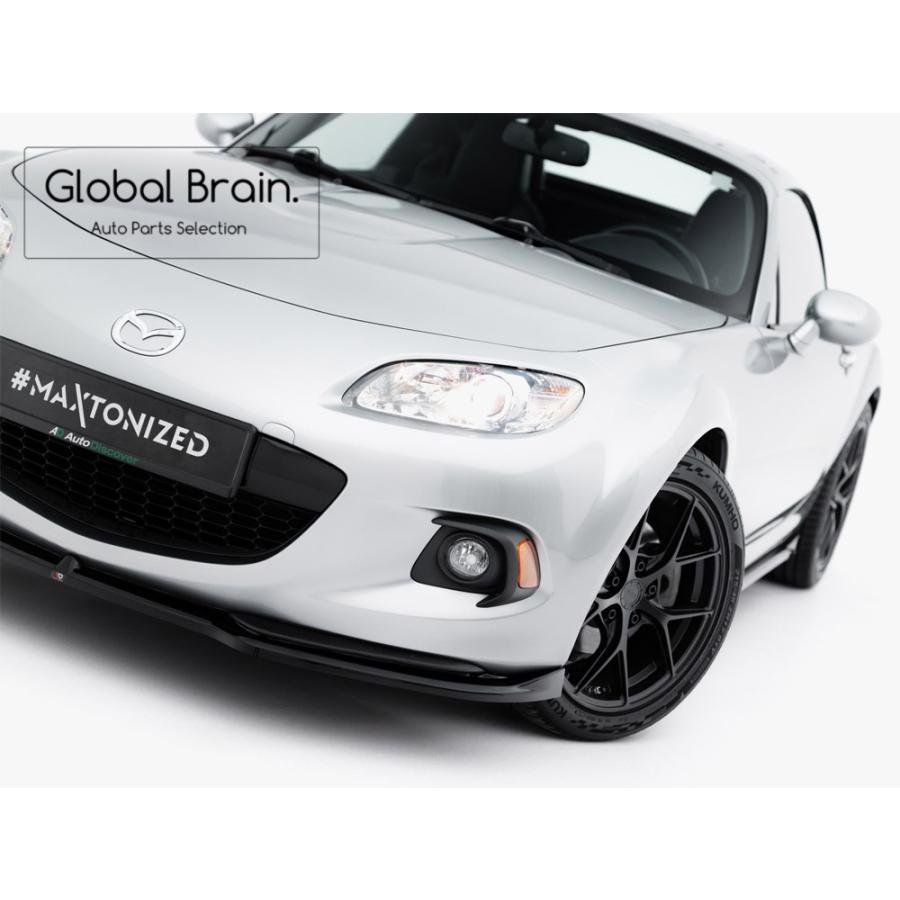 白色 マツダ NCロードスター フロントリップスポイラー バンパーエアロ MX5 白色 マツダ NCロードスター フロントリップスポイラー バンパー