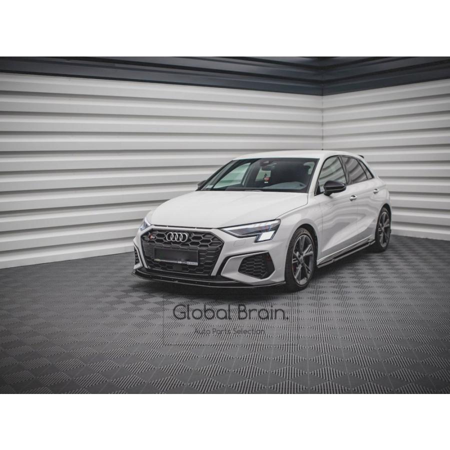 アウディ S3 A3 Sライン 8Y フロントリップ スプリッター Audi（アウディ） S3 A3 Sライン 8Y フロントリップ スプリッター