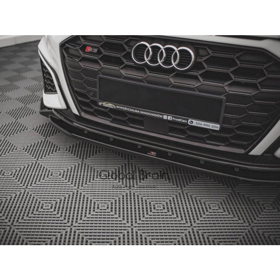アウディ S3 A3 Sライン 8Y フロントリップ スプリッター Audi（アウディ） S3 A3 Sライン 8Y フロントリップ スプリッター