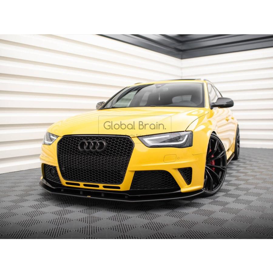 みみさん専用 Audi a4 maxstondesign フロントリップv4 Audi（アウディ） RS4 B8 後期 フロント リップ スポイラー レーシング