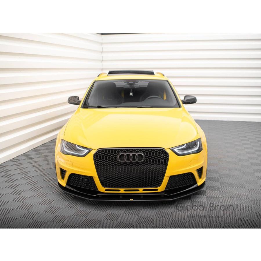 Audi アウディ RS4 B8 後期 フロント リップ スポイラー