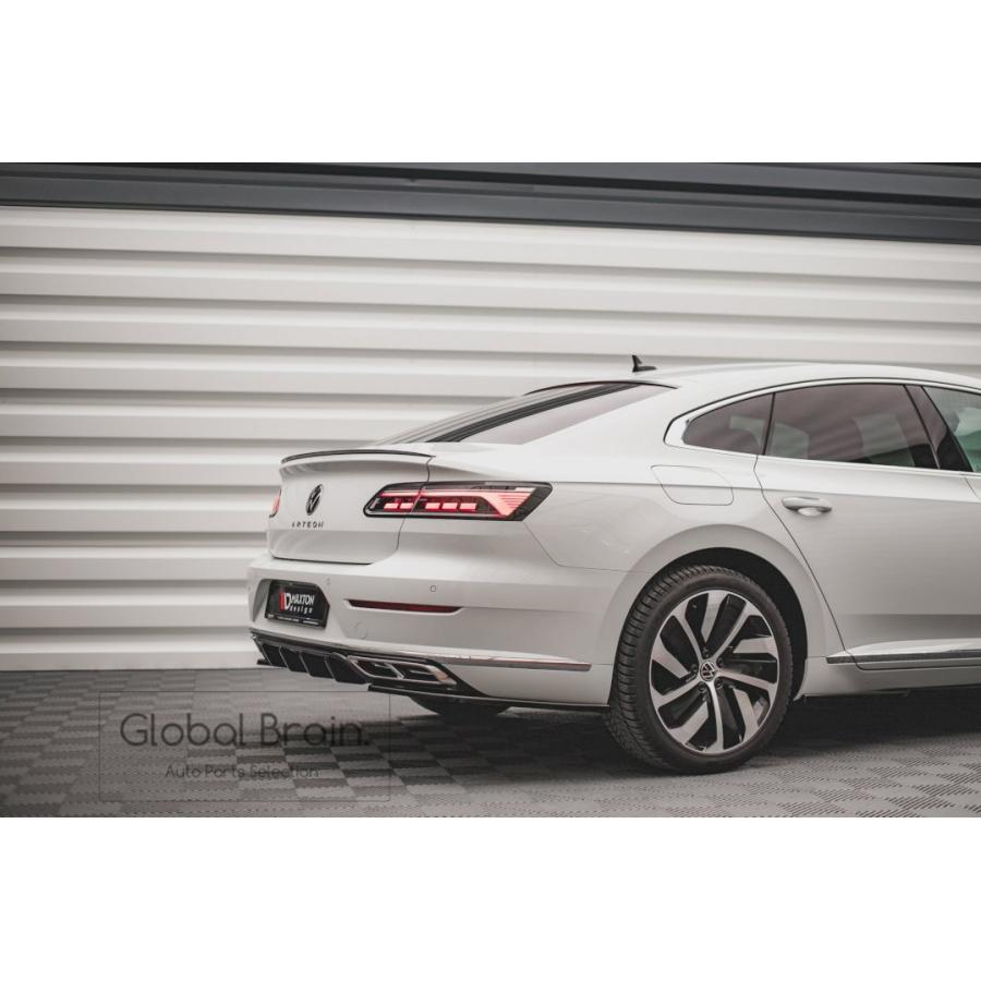 フォルクスワーゲン アルテオン Rライン 後期 リア サイド スプリッター