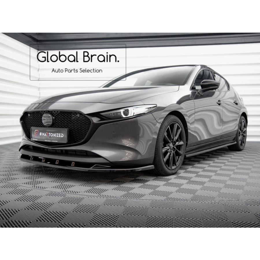 マツダ　マツダ3 ファストバック用 　フロントスポイラー マツダ MAZDA3 マツダ3 フロントリップスポイラー スポイラー