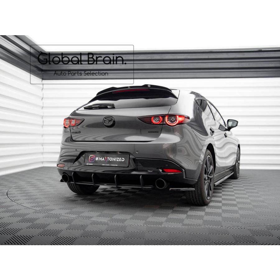 マツダ マツダ3 MAZDA3 ファストバック リア サイド スプリッター
