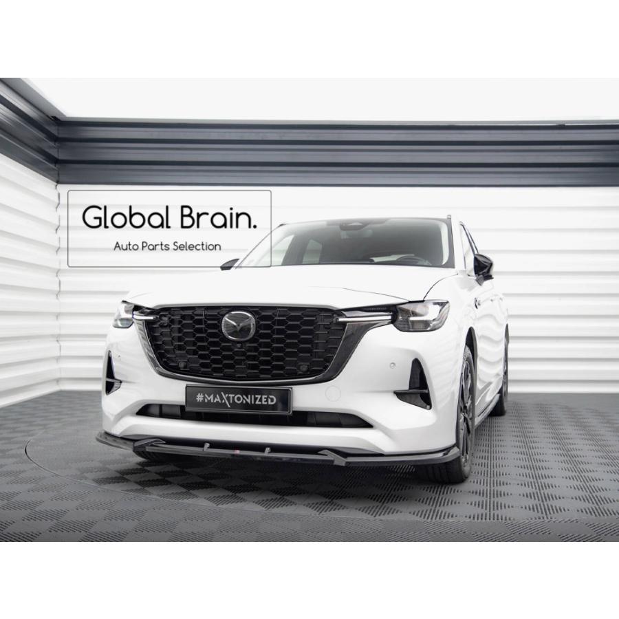 マツダ CX-60 CX60 KH フロント リップ スポイラー V1 : Global