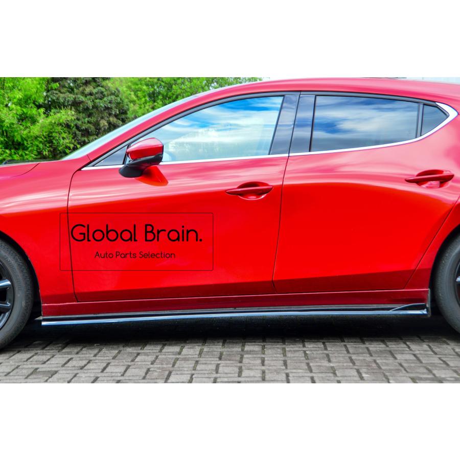 マツダ（Mazda） MAZDA3 3 ファストバック サイドスカート