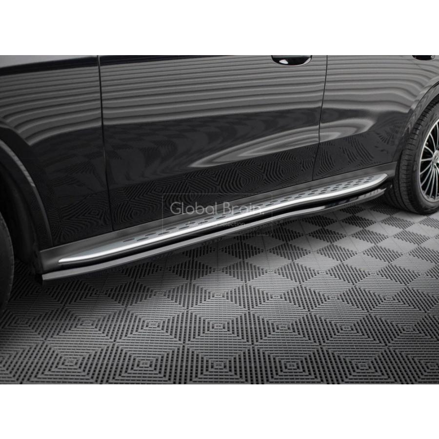 メルセデスベンツ GLC AMGライン X254 サイド スカート スポイラー