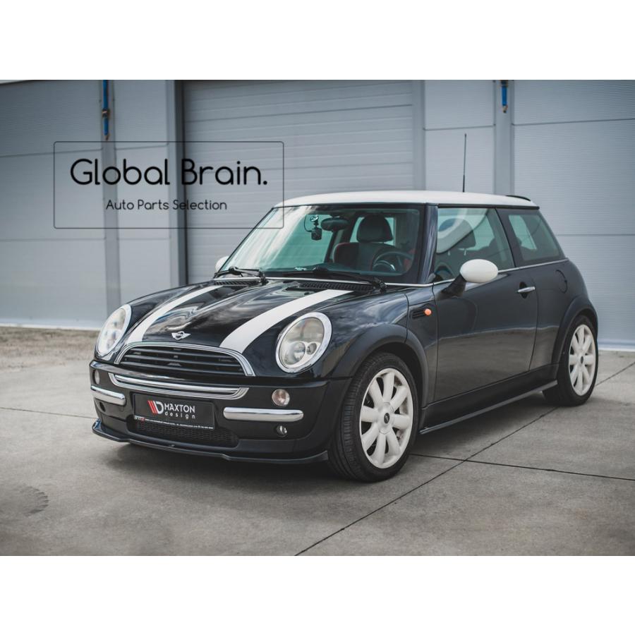 ミニクーパー フロントスポイラー　R53 ブラック Miniミニクーパー R51 52 53 54 55 56 フロントスポイラー黒