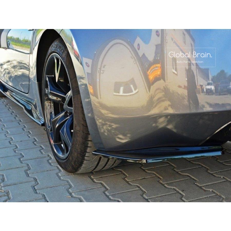 日産 370Z Z34 前期 後期 フェアレディZ リア サイド スプリッター