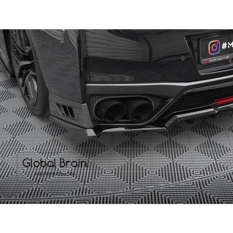 日産　GT-R R35 前期　リアバンパー、サイドスポイラーセット 日産（NISSAN） 2017-2022 GT-R GTR R35 後期 リア サイド
