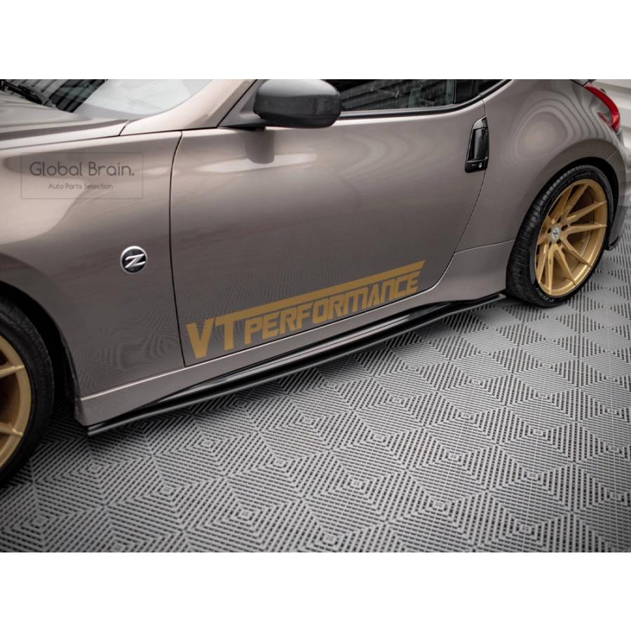 フェアレディZ NISMO 日産 370Z Z34 後期 Nismo サイド スカート フェアレディZ NISMO 日産 370Z Z34 後期 Nismo サイド スカート