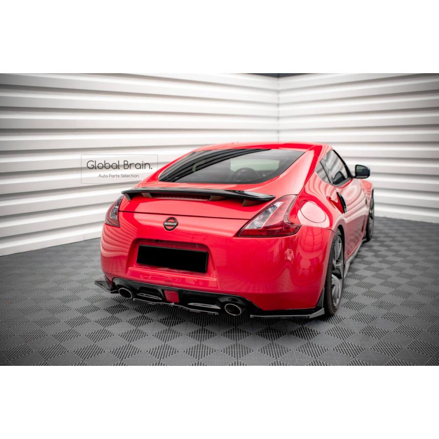 日産 フェアレディZ 370Z Z34 NISMOリア サイド スプリッター 日産 2012- フェアレディZ 370Z Z34 後期 リア サイド