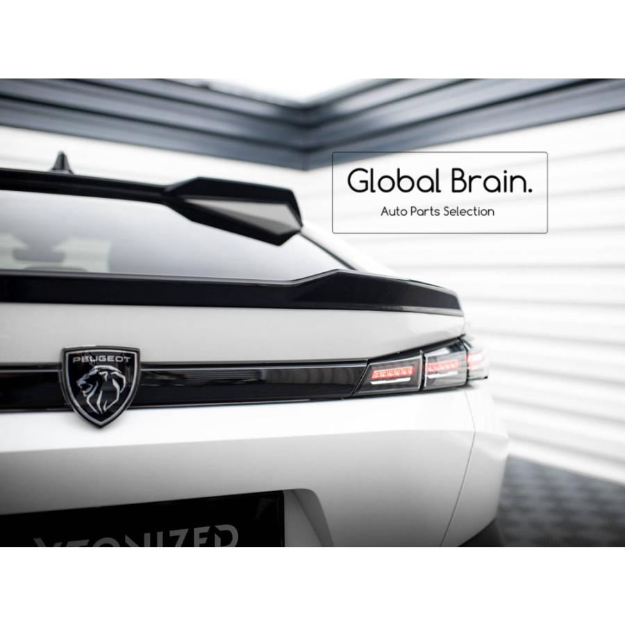 PEUGEOT プジョー 408 リア トランク スポイラー : Global Brain PEUGEOT プジョー 408 リア トランク スポイラー : Global Brain