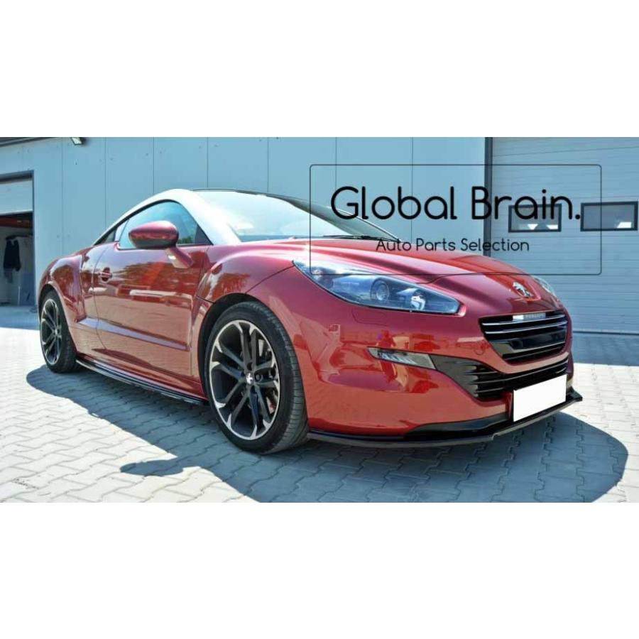 PEUGEOT（プジョー） RCZ 後期 フロント バンパー リップ スポイラー
