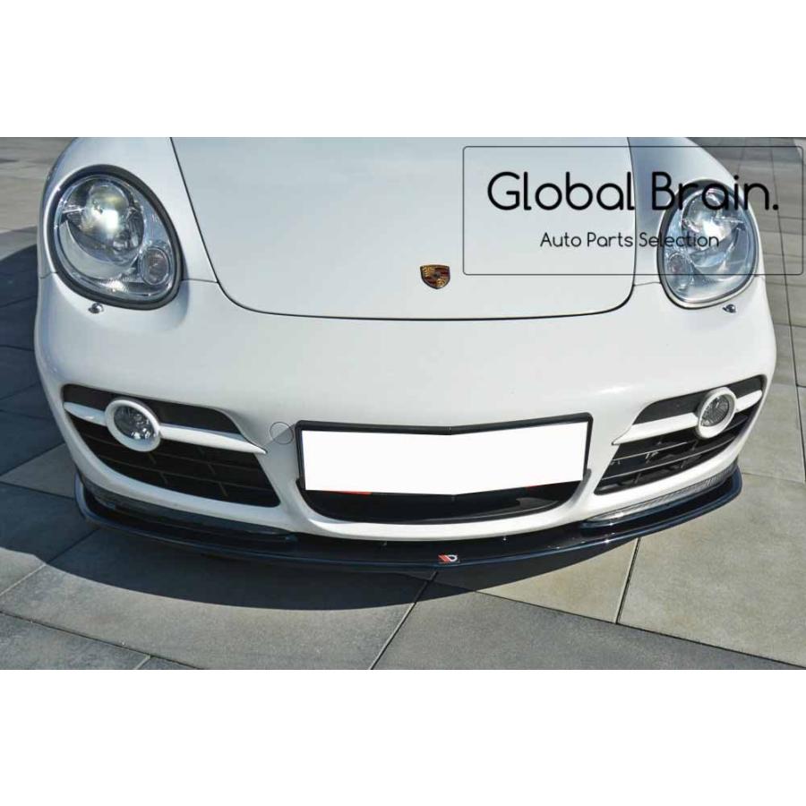PORSCHE（ポルシェ） 987 ケイマン S フロント バンパー リップ