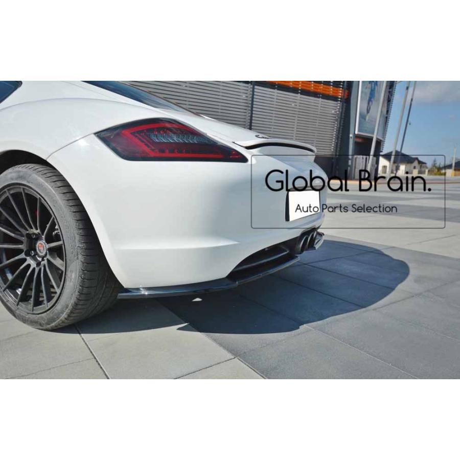 PORSCHE（ポルシェ） 987 ケイマン S リア サイド スプリッター