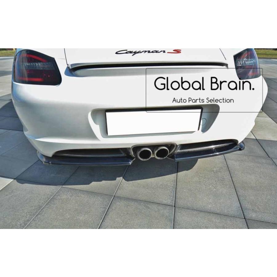 PORSCHE（ポルシェ） 987 ケイマン S リア サイド スプリッター