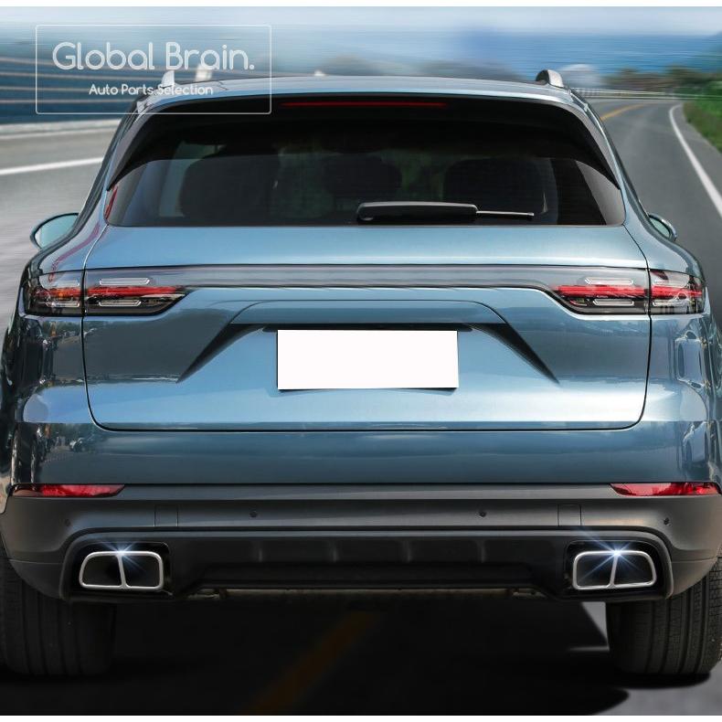 2018- ポルシェ カイエン ベースグレード マフラー カバー