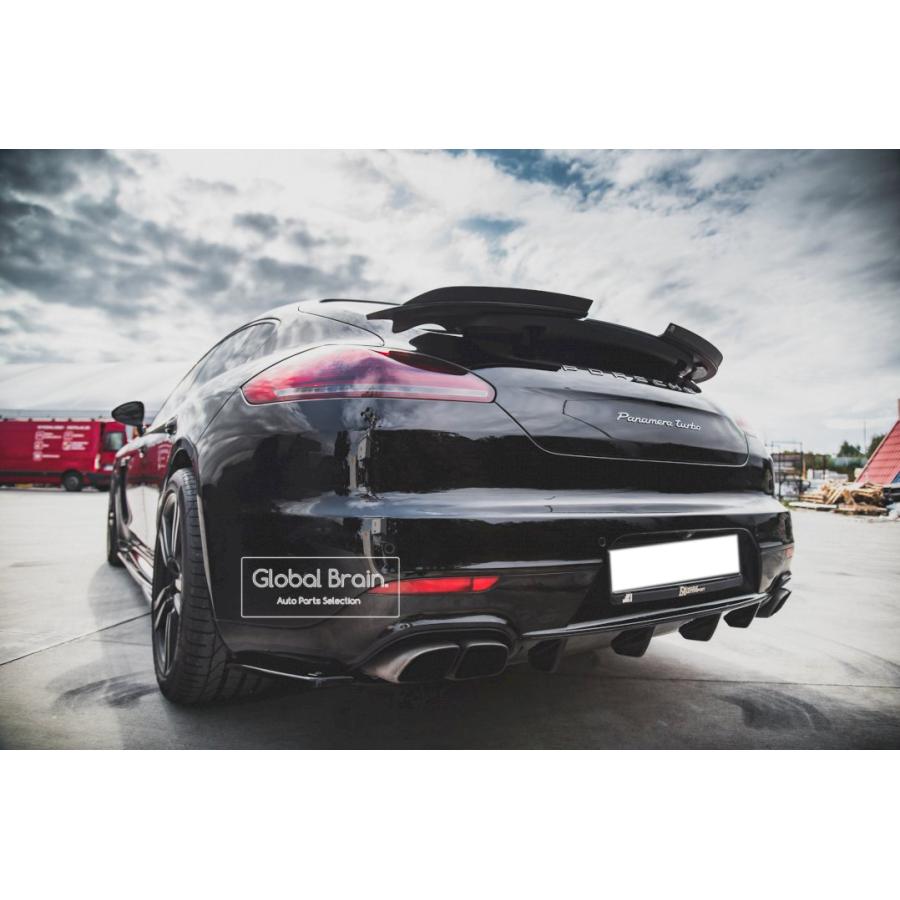 高い素材 ポルシェ パナメーラ ターボ 970 後期 リア ウィング スポイラー エクステンション Por Pana 970 Wing Global Brain 通販 Yahoo ショッピング 日本産 Www Intime Univ Org