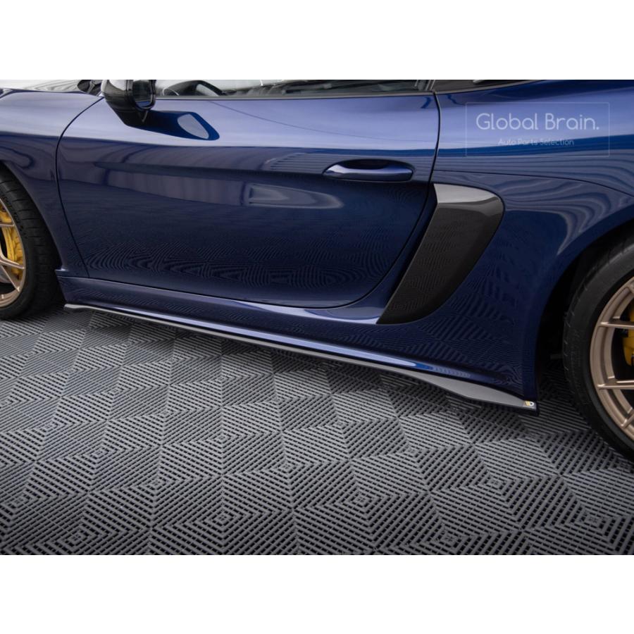 PORSCHE ポルシェ 718 ケイマン GT4 982 RS サイド スカート