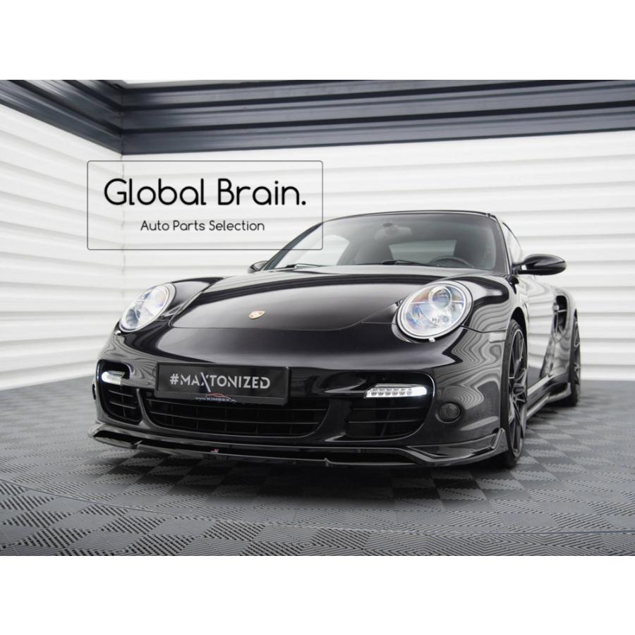 PORSCHE ポルシェ 911 ターボ 997 前期 997.1 フロント リップ 