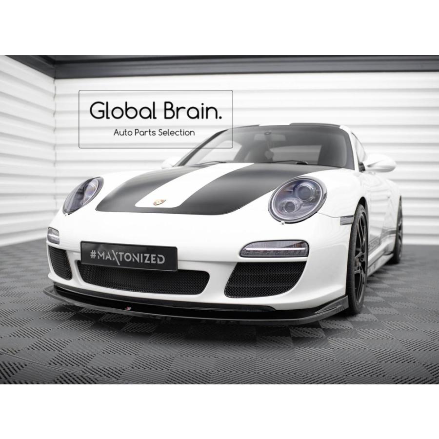 PORSCHE ポルシェ 911 997 後期 997.2 フロント リップ スポイラー V2 