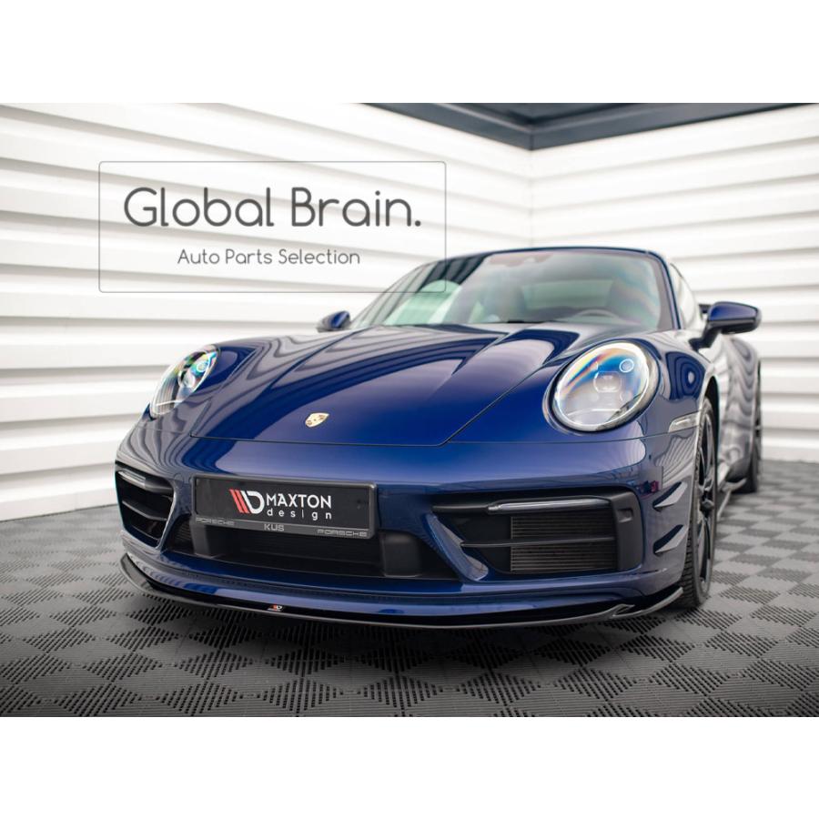 ポルシェ　991純正フロントリップスポイラー　GTSスポーツデザインバンパー用 PORSCHE ポルシェ 911 992 カレラ GTS /スポーツデザインPKG