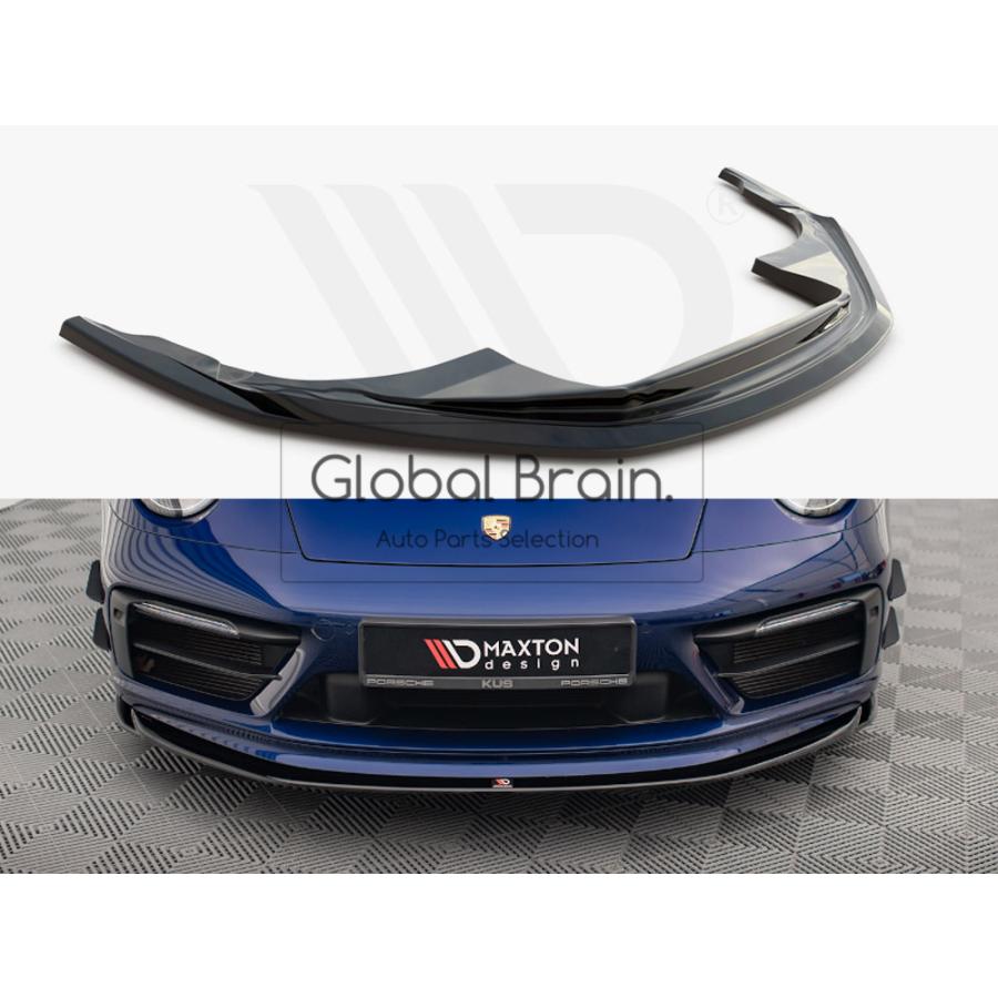 ポルシェ　991純正フロントリップスポイラー　GTSスポーツデザインバンパー用 PORSCHE ポルシェ 911 992 カレラ GTS /スポーツデザインPKG