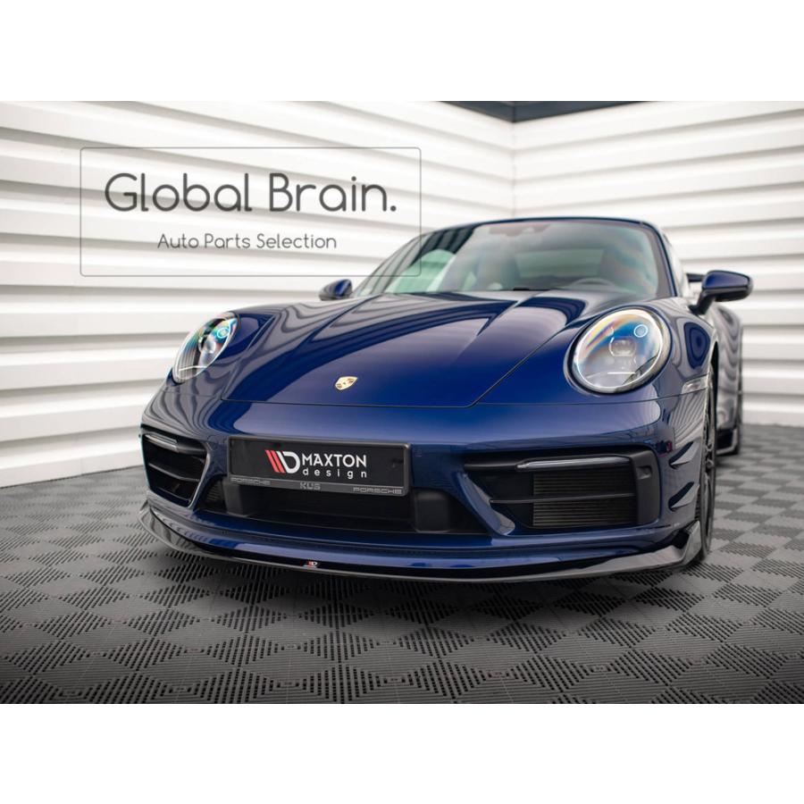 ポルシェ　991純正フロントリップスポイラー　GTSスポーツデザインバンパー用 PORSCHE ポルシェ 911 992 カレラ GTS /スポーツデザインPKG