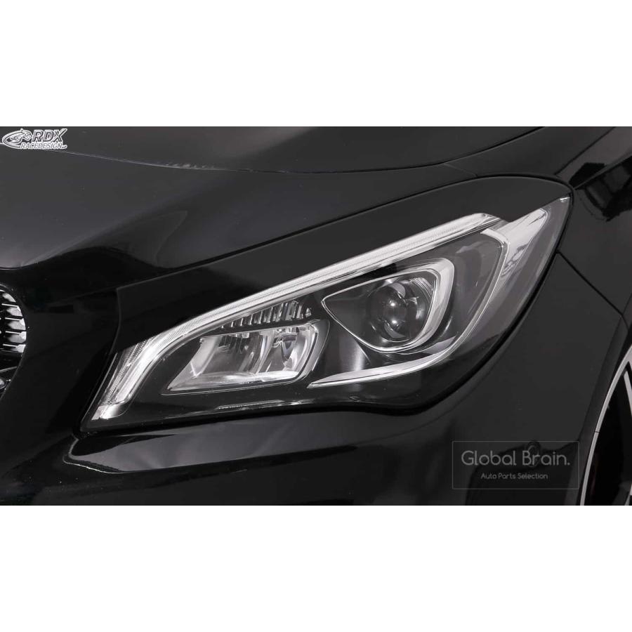 メルセデスベンツ CLA C117/X117 ヘッドライトカバー アイライン アイブロウ | Mercedes-Benz | 01