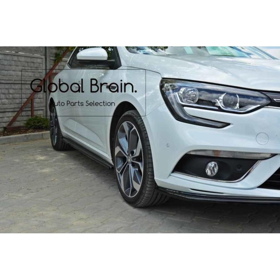 ルノー（RENAULT） メガーヌ4 サイド スカート カバー スポイラー