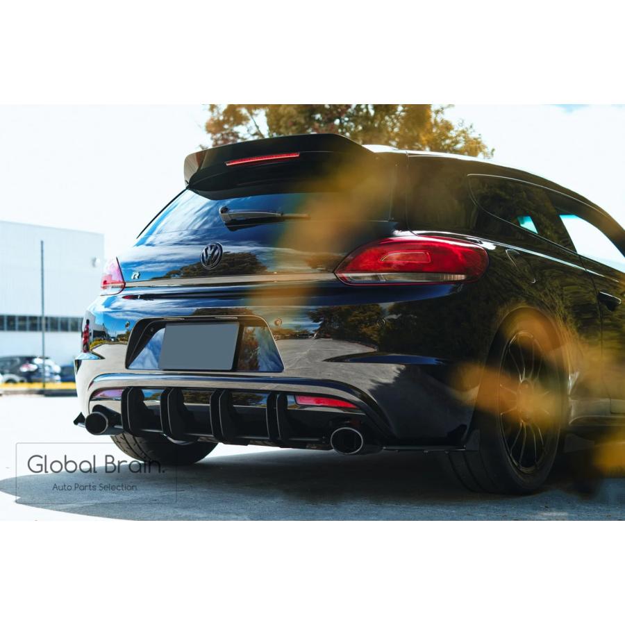 フォルクスワーゲン（Volkswagen） シロッコ R リア ルーフ スポイラー