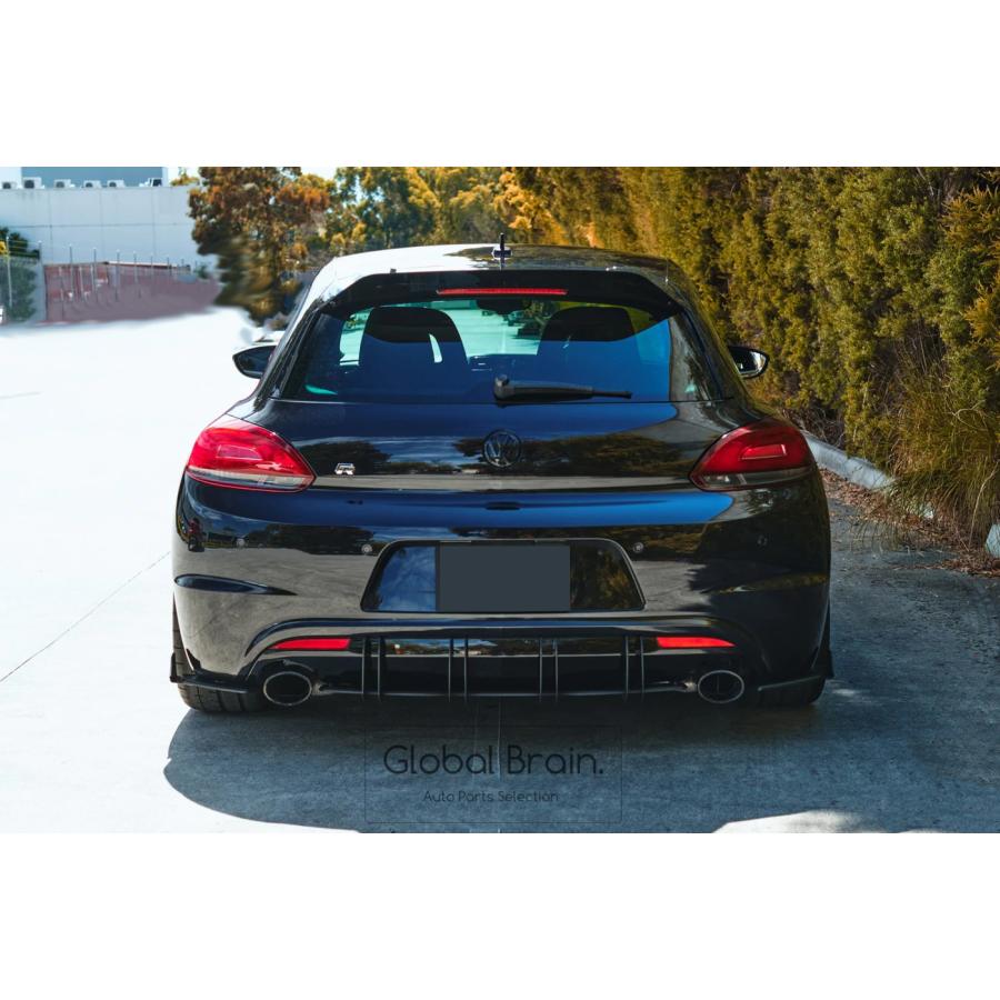 フォルクスワーゲン（Volkswagen） シロッコ R リア ルーフ スポイラー