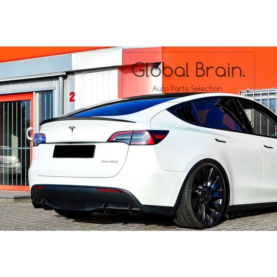 テスラ モデル Y リア センター ディフューザー フィン : Global Brain