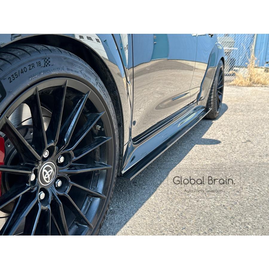 BRZ トヨタ GR カローラ サイド スカート スポイラー : Global Brain