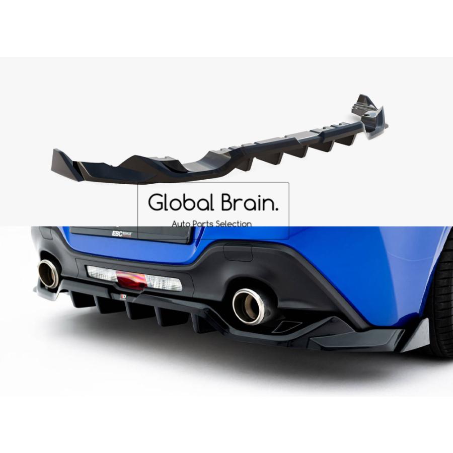BRZ スバル ZD8 リア ディフューザー スポイラー V3 : Global Brain