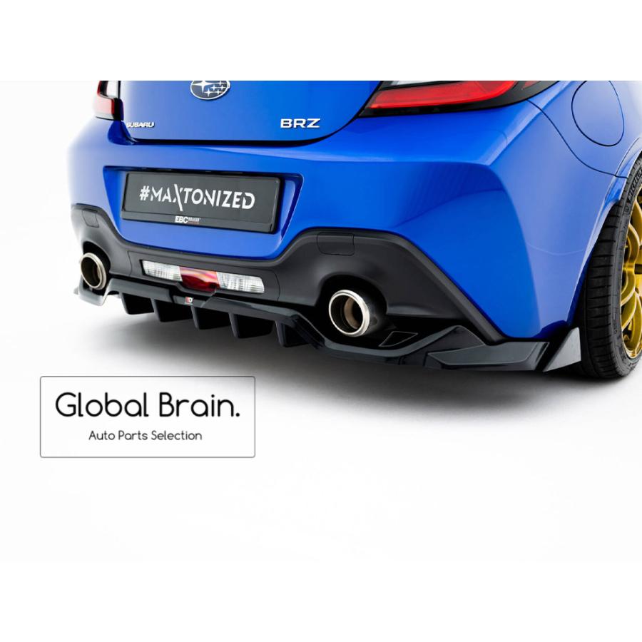 BRZ スバル ZD8 リア ディフューザー スポイラー V3 : Global Brain