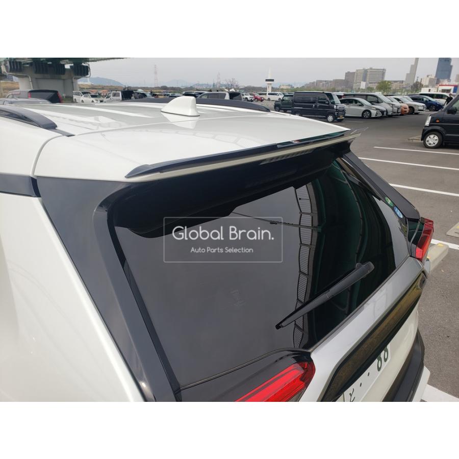 トヨタ ラヴ4 RAV4 リア ルーフ スポイラー : Global Brain - 通販